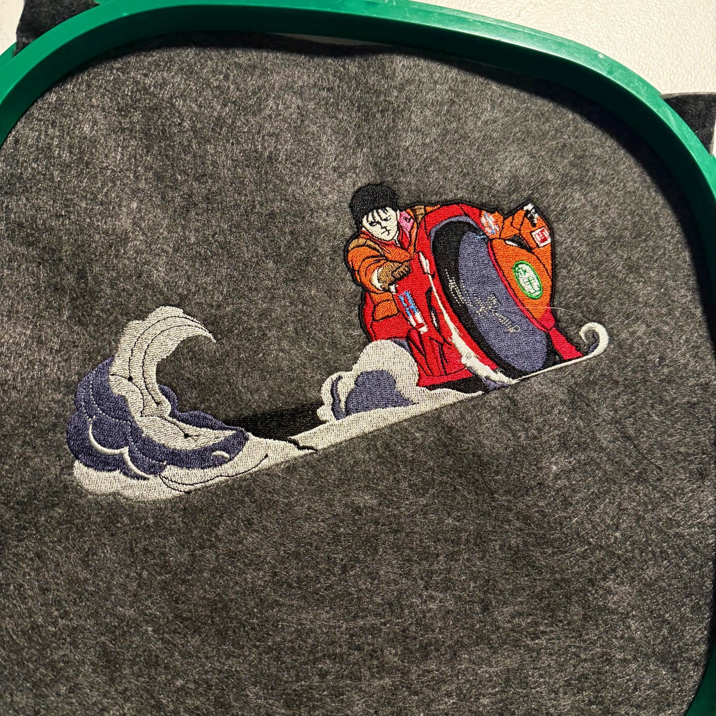 LIMITED Akira Swoosh EMBROIDERED ANIME HOODIE