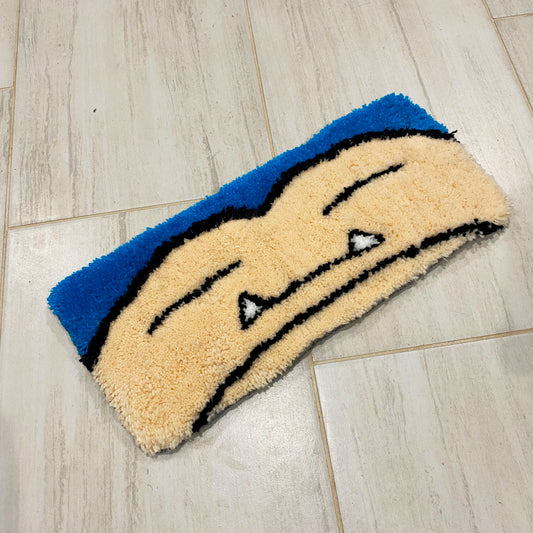 Pokemon Snorlax Handmade Mouse Pad Rug for PC