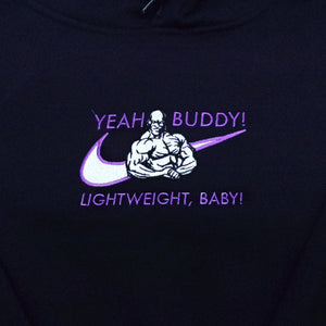 LIMITED YEAH BUDDY! LIGHT WEIGHT BABY RONNIE COLEMAN Embroidered T-Shirt
