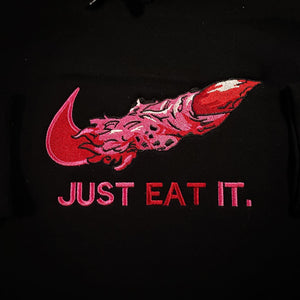 LIMITED Just Eat It Embroidered T-Shirt