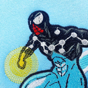 LIMITED EARTH 13 X Cosmic SPIDERMAN EMBROIDERED HOODIE