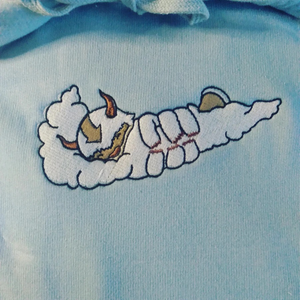LIMITED AVATAR LAST AIR BENDER APPA CLOUDS X Embroidered Sweatshirt/Crewneck