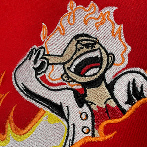 LIMITED One Piece X 5th Gear Luffy Embroidered T-Shirt