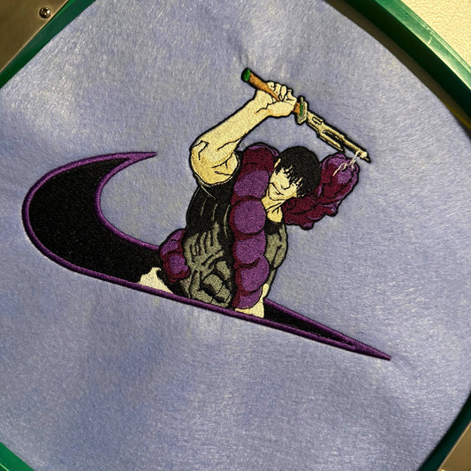 LIMITED JJK Toji EMBROIDERED ANIME HOODIE