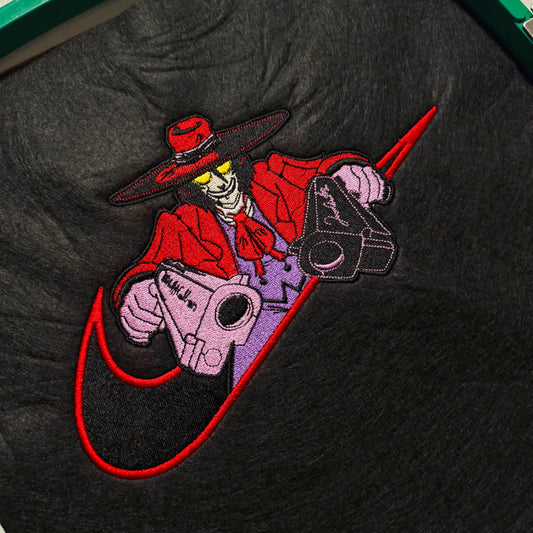 LIMITED Hellsing Allucard EMBROIDERED ANIME HOODIE