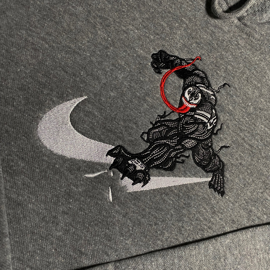 LIMITED Spider-Man X Venom Smash Embroidered T-Shirt