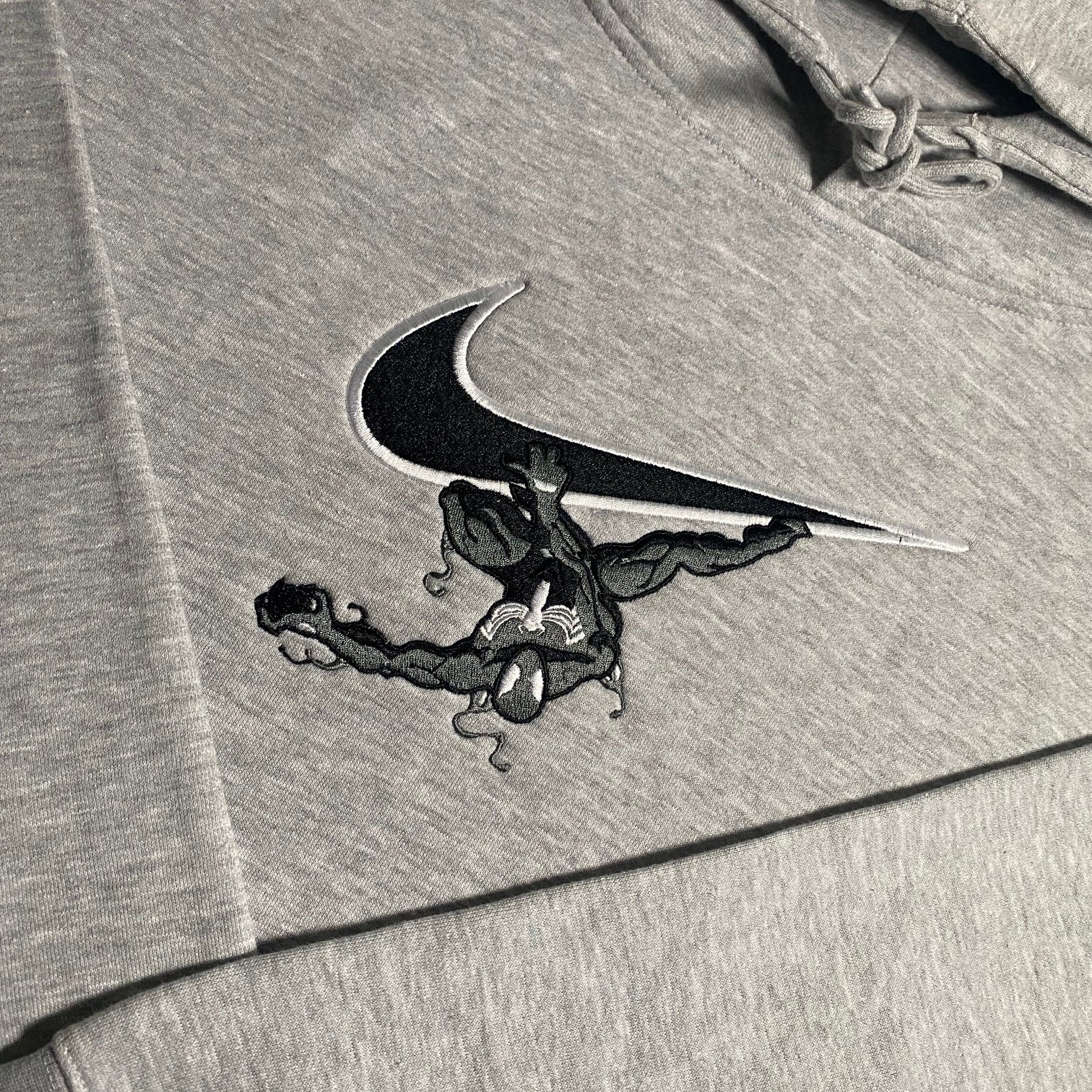 LIMITED Spider-man X Black Symbiote EMBROIDERED HOODIE