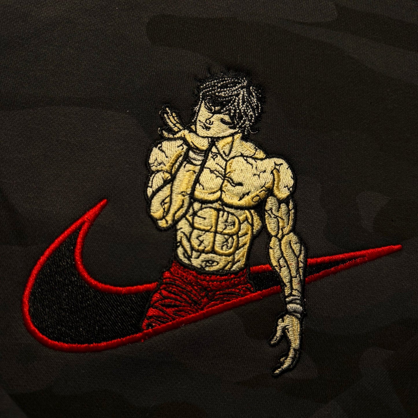LIMITED The Grappler EMBROIDERED ANIME HOODIE