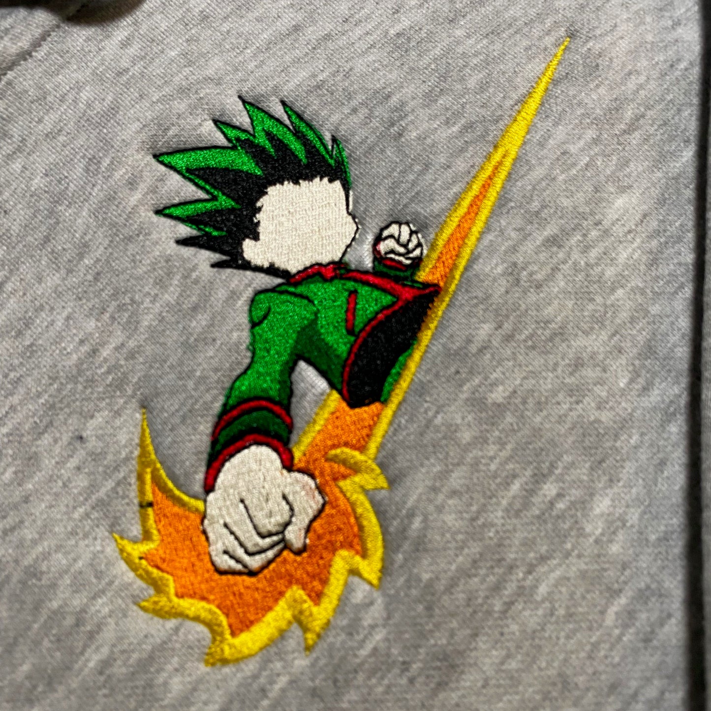 LIMITED HUNTER X HUNTER GON X EMBROIDERED ANIME HOODIE