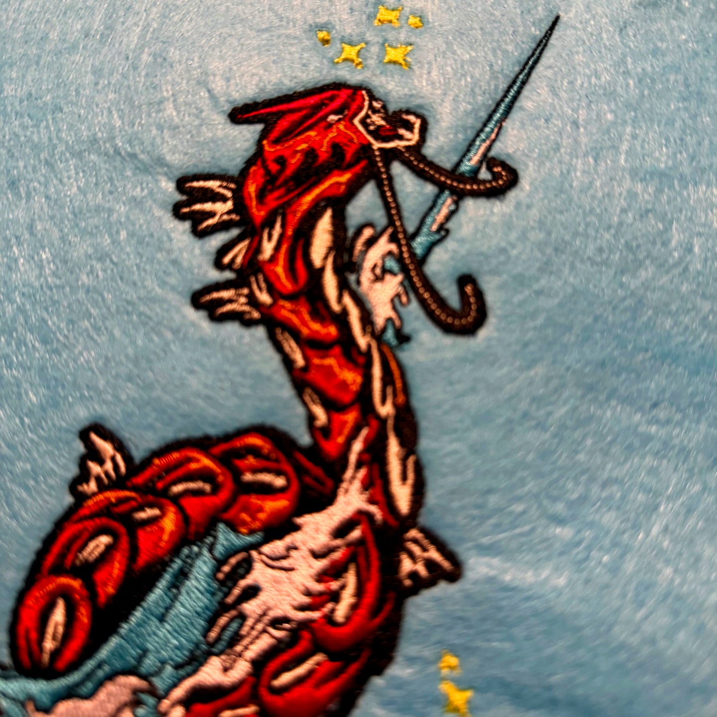 LIMITED Red Gyrados EMBROIDERED ANIME HOODIE