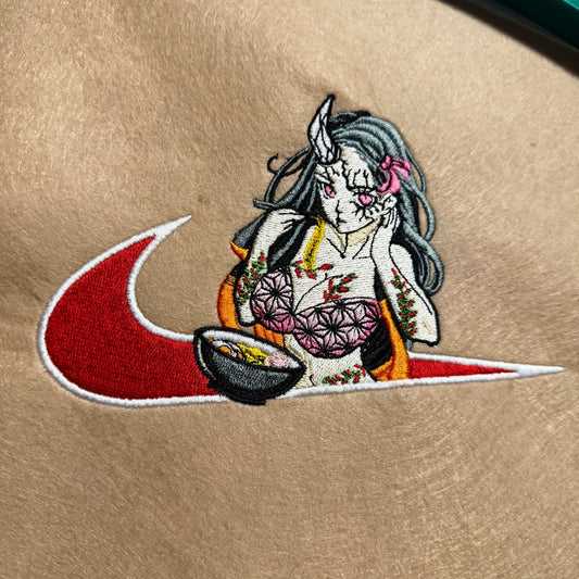 LIMITED Nezuko Noodles EMBROIDERED ANIME HOODIE