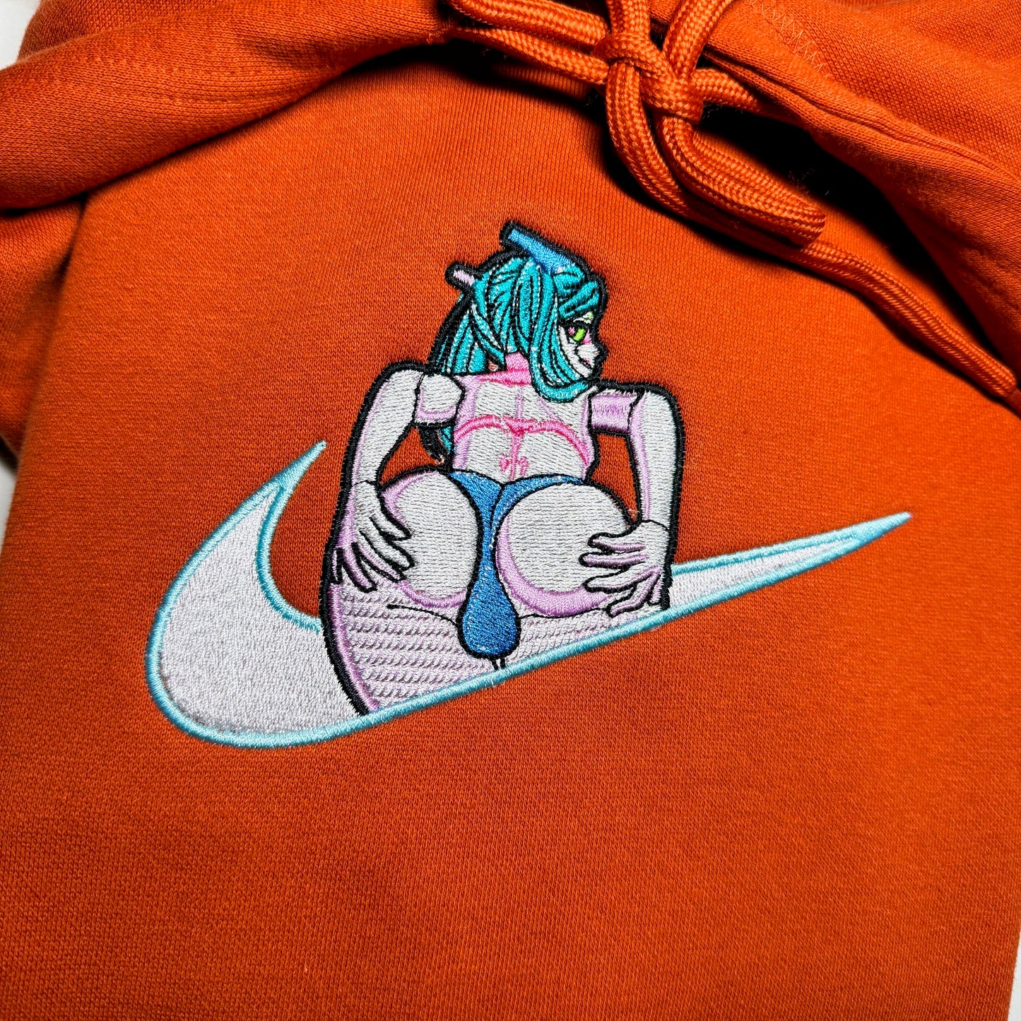 LIMITED Rebecca CyberPunk Gyat EMBROIDERED ANIME HOODIE