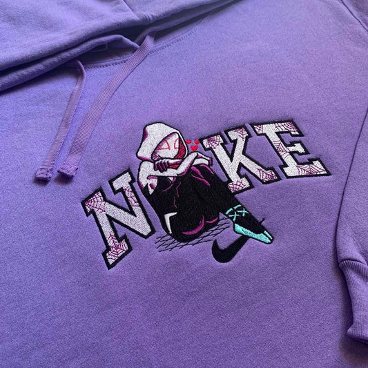 LIMITED Spider-Gwen EMBROIDERED GYM HOODIE