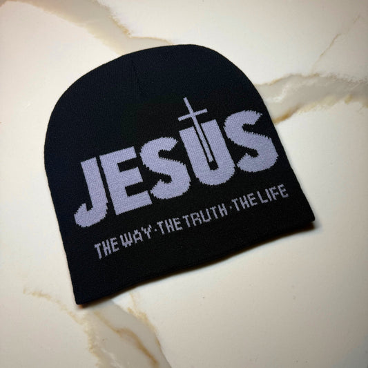 LIMITED Jesus is King Embroidered Beanie
