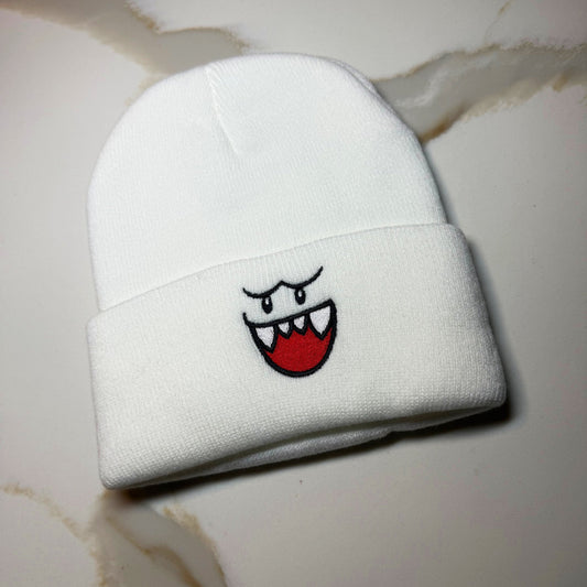 LIMITED Nintendo King Boo Embroidered Beanie