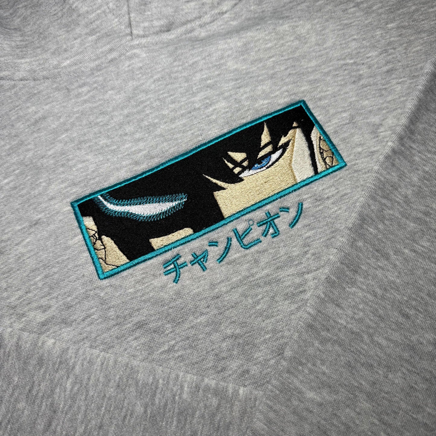 LIMITED SOLO LEVELING SUNG JINWOO EYES EMBROIDERED HOODIE