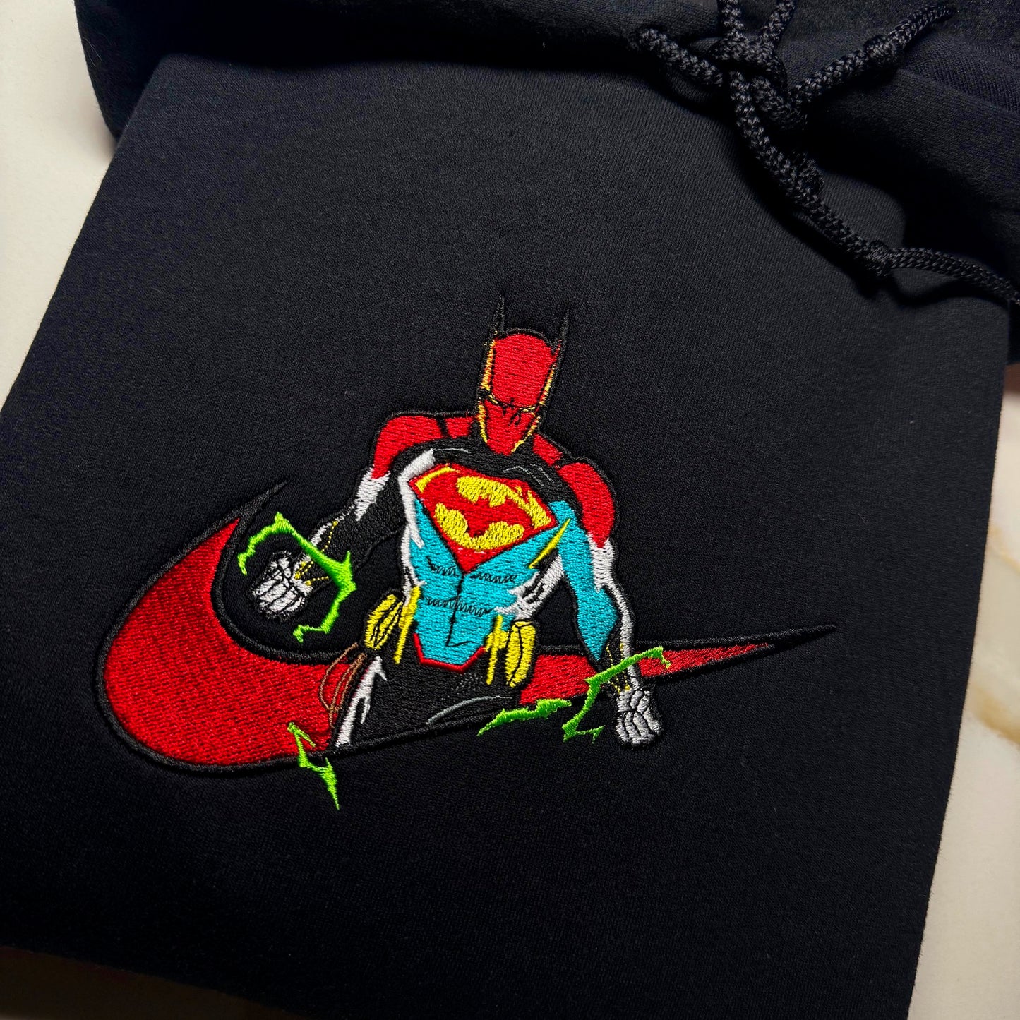 LIMITED Super Bat EMBROIDERED GYM HOODIE
