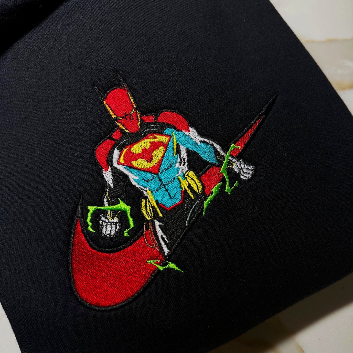 LIMITED Super Bat EMBROIDERED GYM HOODIE