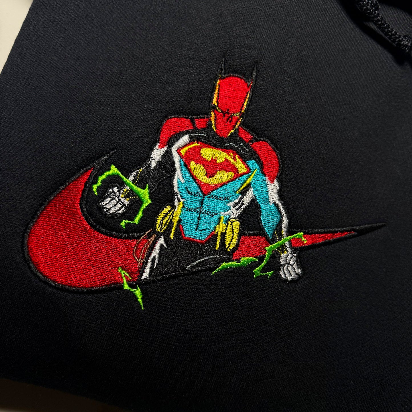 LIMITED Super Bat EMBROIDERED GYM HOODIE