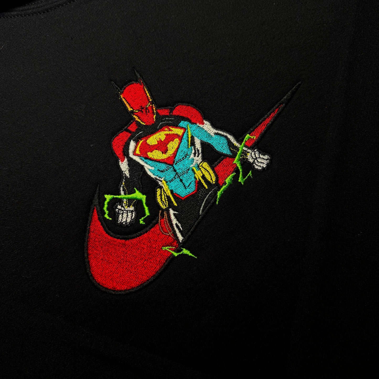 LIMITED Super Bat EMBROIDERED GYM HOODIE