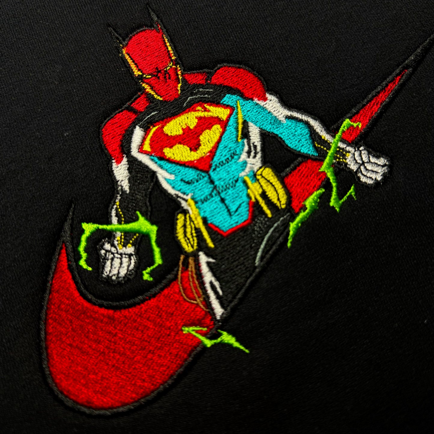 LIMITED Super Bat EMBROIDERED GYM HOODIE