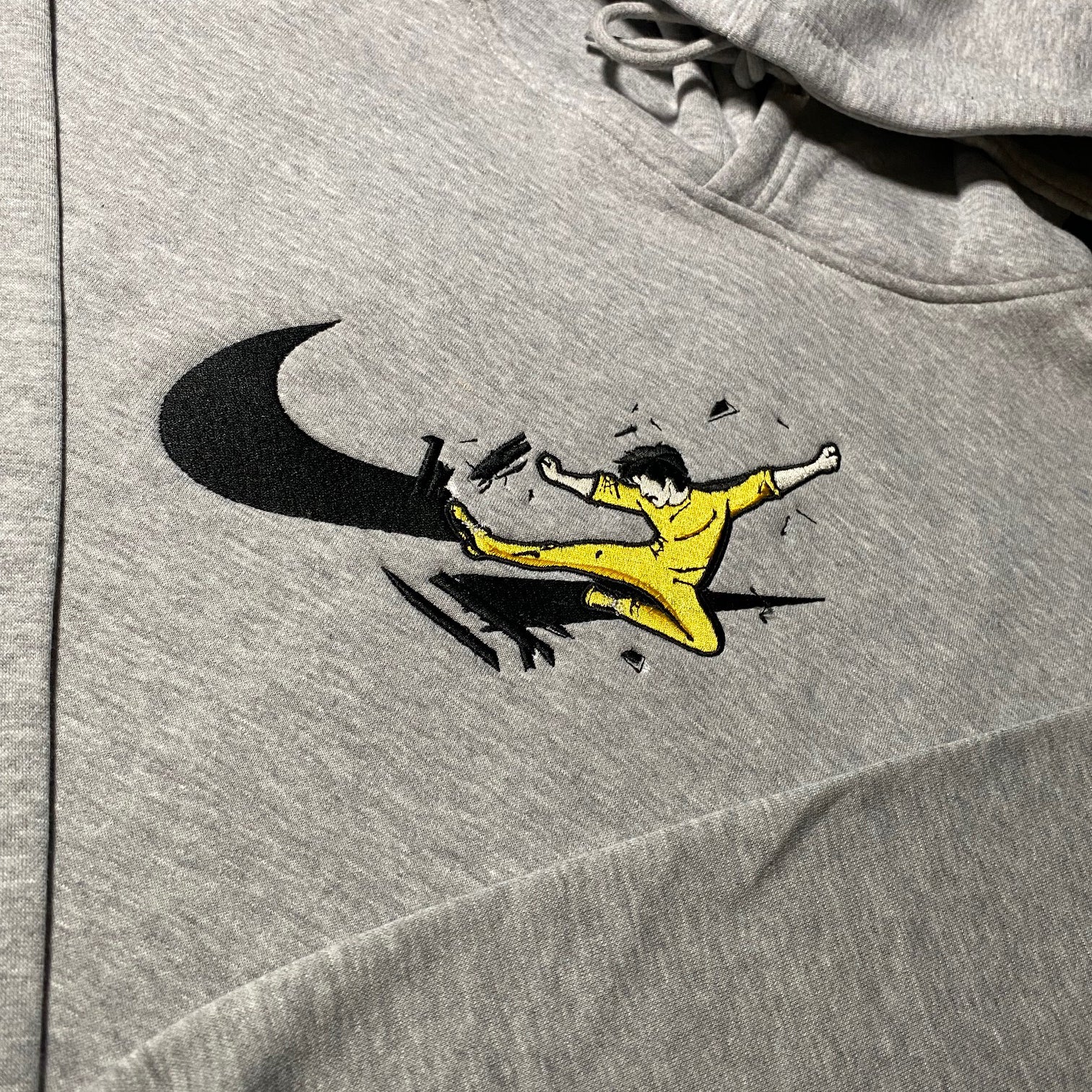 LIMITED Bruce X Lee EMBROIDERED HOODIE