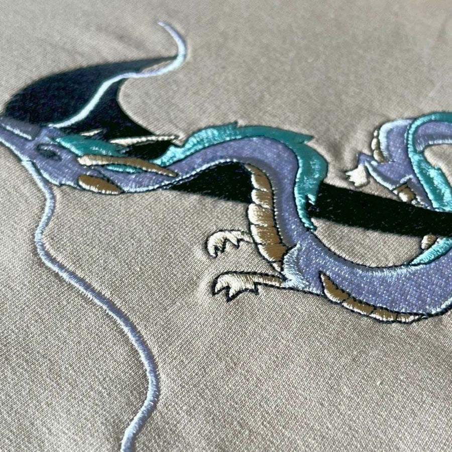 LIMITED Water Dragon EMBROIDERED HOODIE