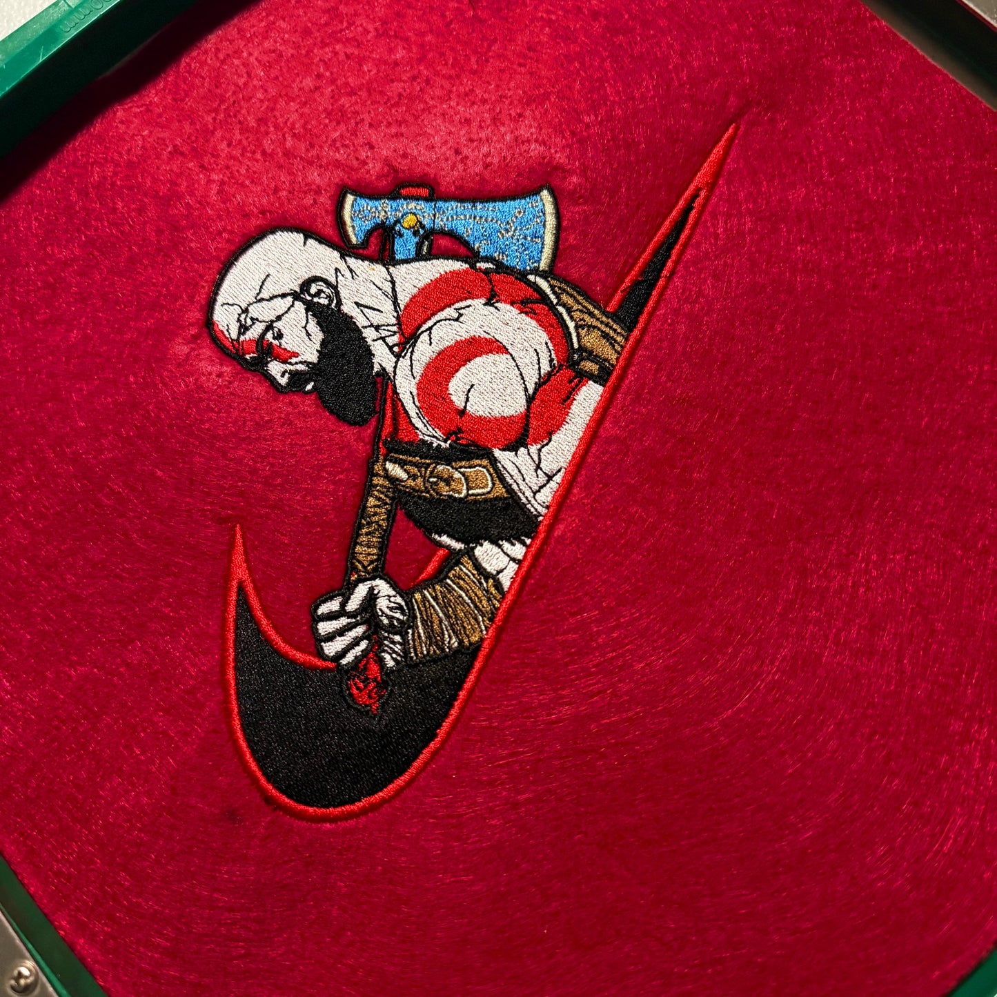 LIMITED God of War Ragnarök EMBROIDERED ANIME HOODIE