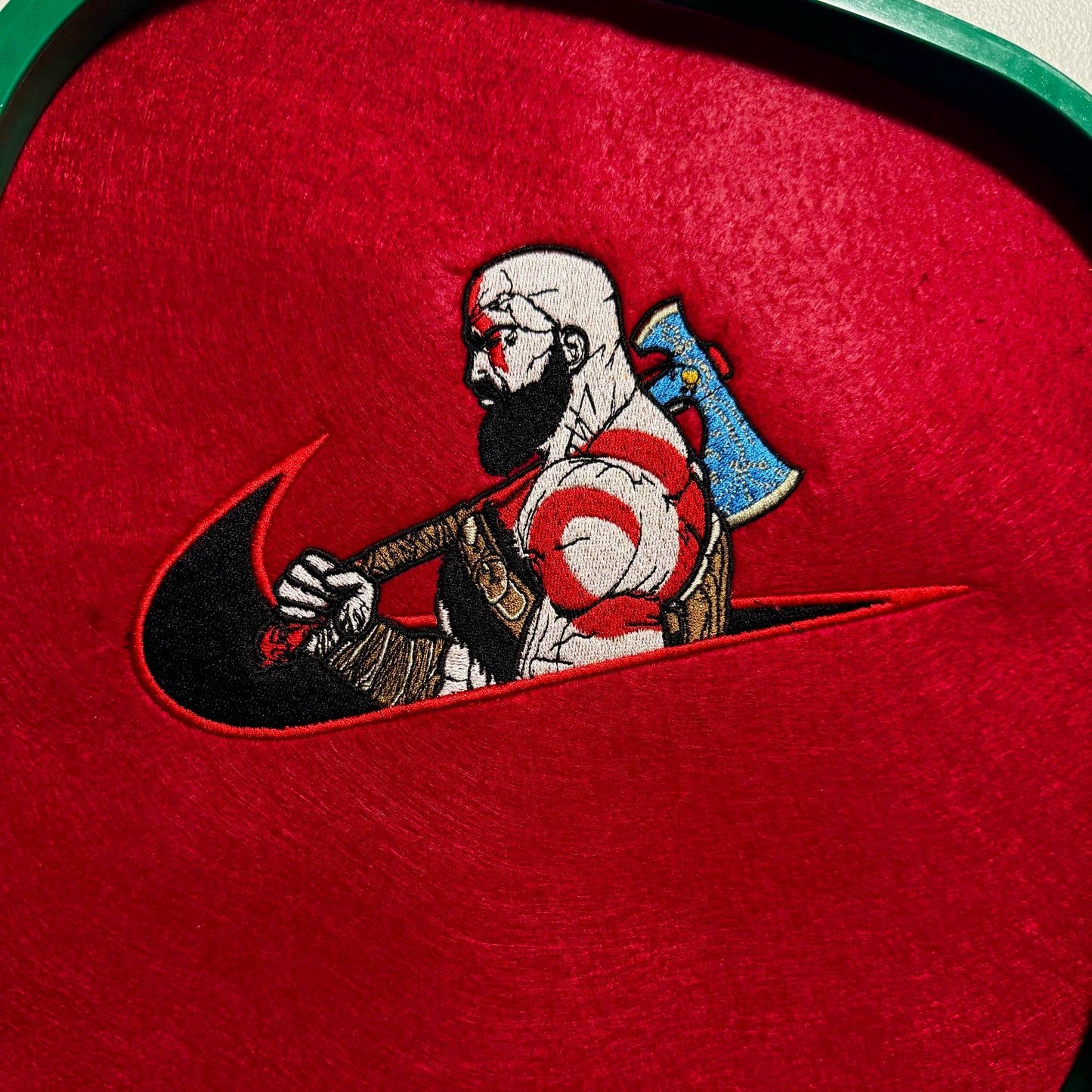 LIMITED God of War Ragnarök EMBROIDERED ANIME HOODIE