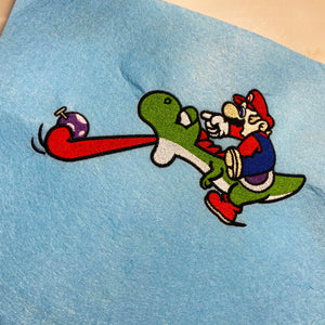 LIMITED Devil Fruit Yoshi EMBROIDERED Gym HOODIE
