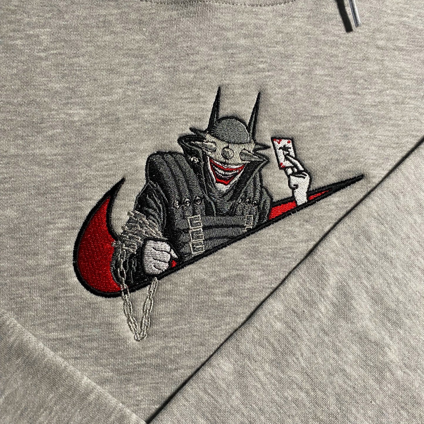 LIMITED Batman Who Laughs EMBROIDERED ANIME HOODIE