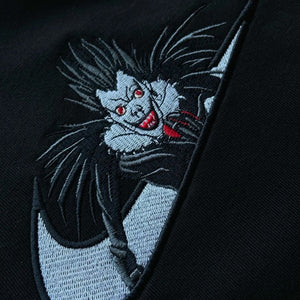 LIMITED DEATH NOTE RYUK EMBROIDERED HOODIE