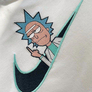 LIMITED Rick and Morty Eff You EMBROIDERED HOODIE