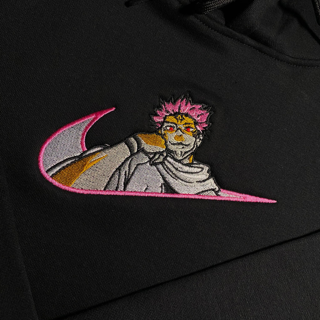 LIMITED Domain Sukuna EMBROIDERED Gym HOODIE