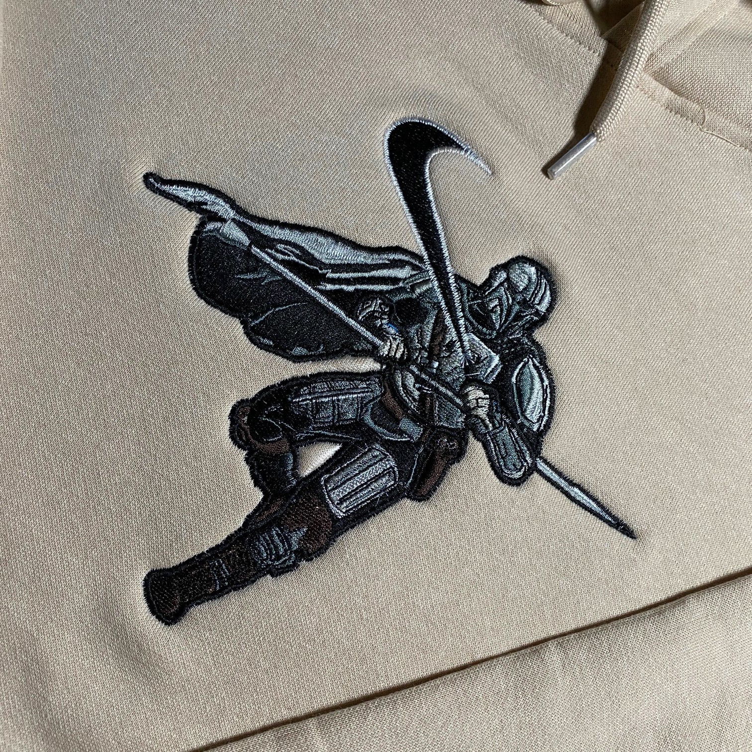LIMITED Mandalorian EMBROIDERED Gym HOODIE