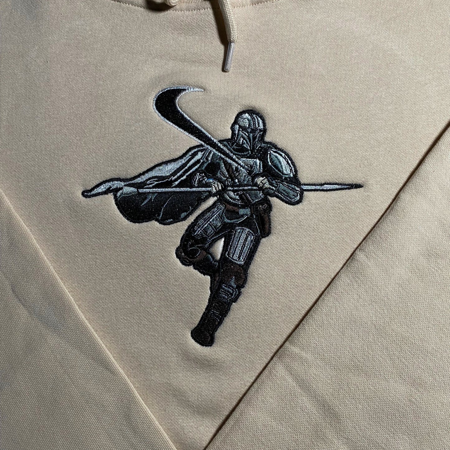 LIMITED Mandalorian EMBROIDERED Gym HOODIE