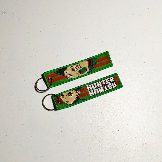 LIMITED HxH Gon EMBROIDERED KEY CHAIN/TAG