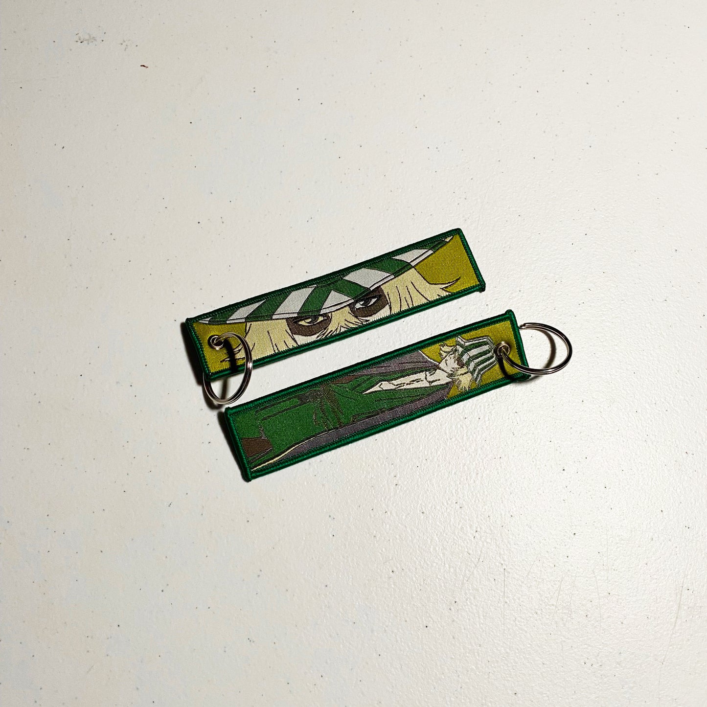 LIMITED Bleach Kisuke EMBROIDERED KEY CHAIN/TAG