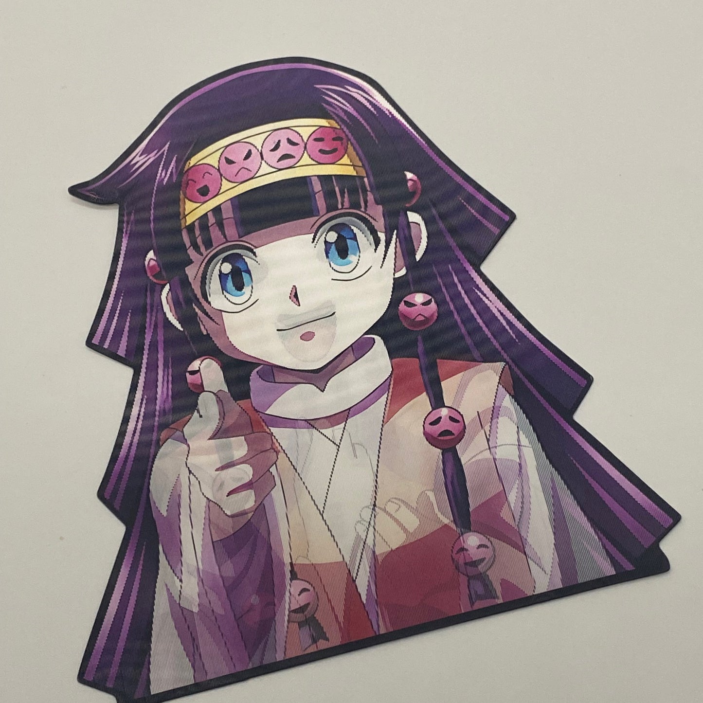 Anime Inspired 3D Motion Lenticular Sticker