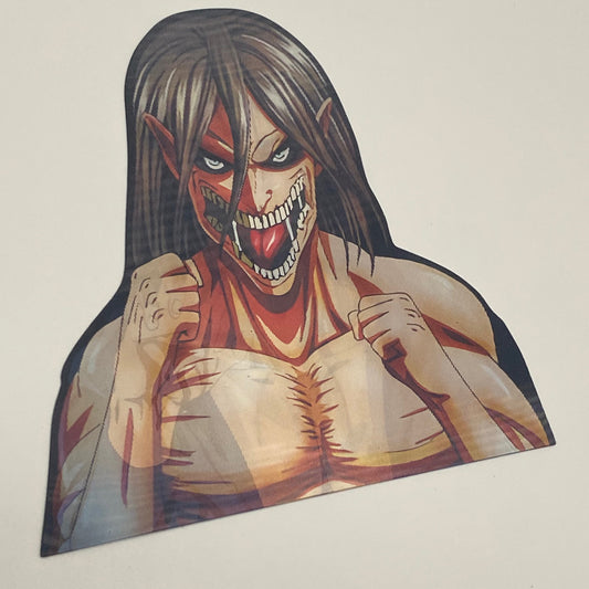 Anime Inspired 3D Motion Lenticular Sticker