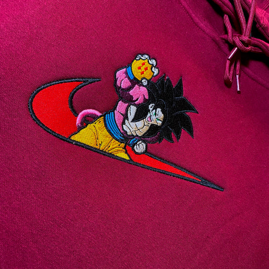 LIMITED Super Saiyan 4 X Goku EMBROIDERED HOODIE