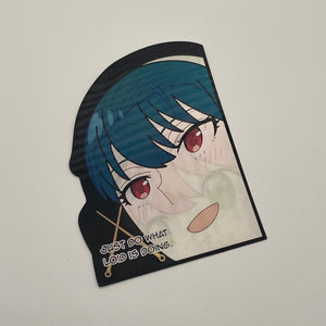 Anime Inspired 3D Motion Lenticular Sticker