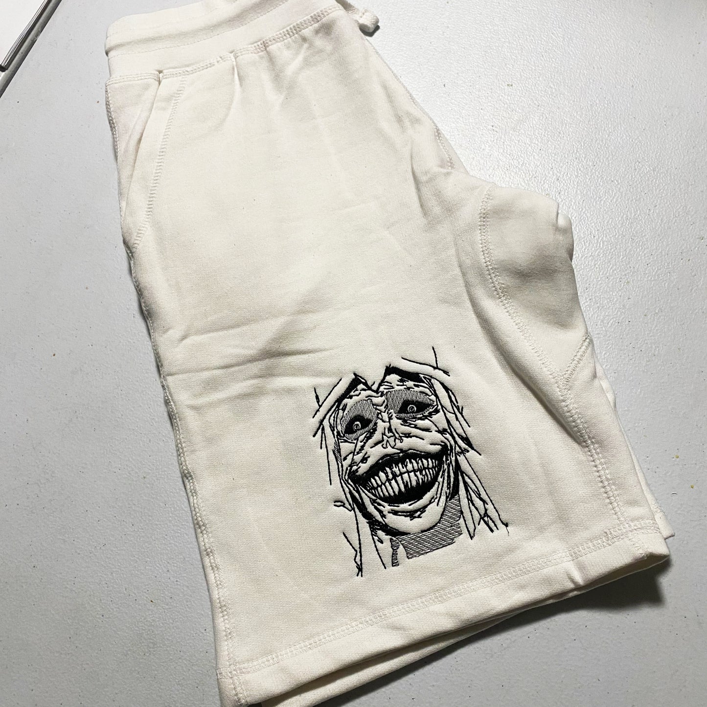 LIMITED Solo Leveling X Statue of God Embroidered GYM SHORTS