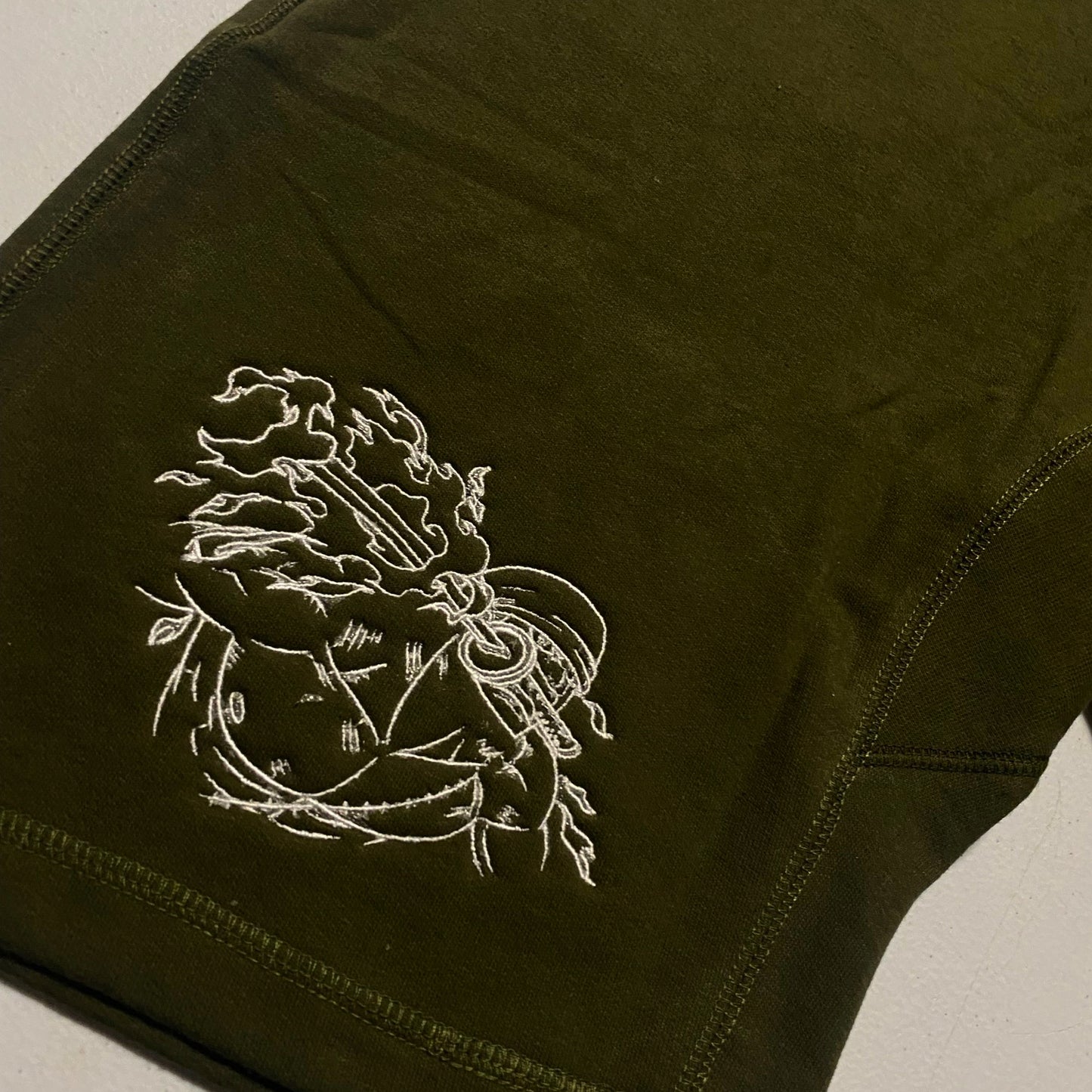 LIMITED One Piece X Zoro Embroidered GYM SHORTS