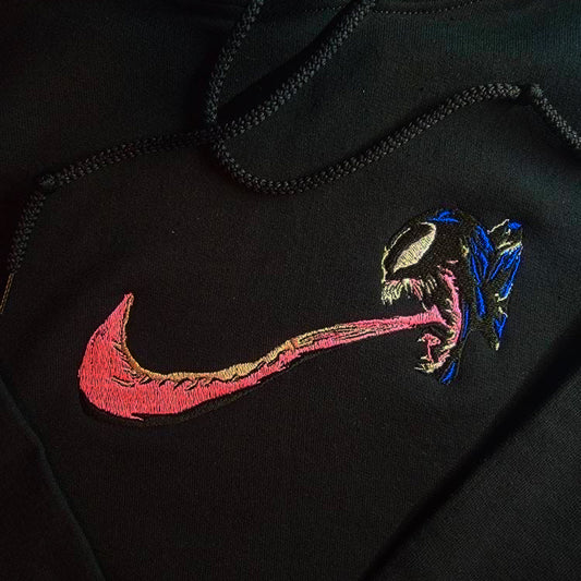 LIMITED Venom EMBROIDERED ANIME HOODIE