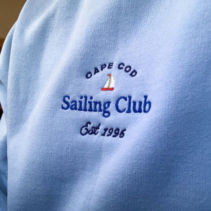Sailing Club Embroidered Sweatshirt/Crewneck