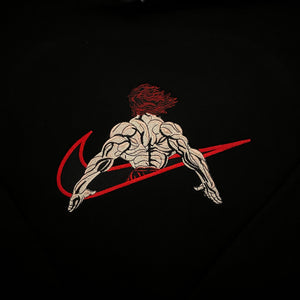 LIMITED YUJIRO NATTY HANMA Embroidered T-Shirt