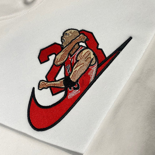 LIMITED Jumpman 23 EMBROIDERED ANIME HOODIE
