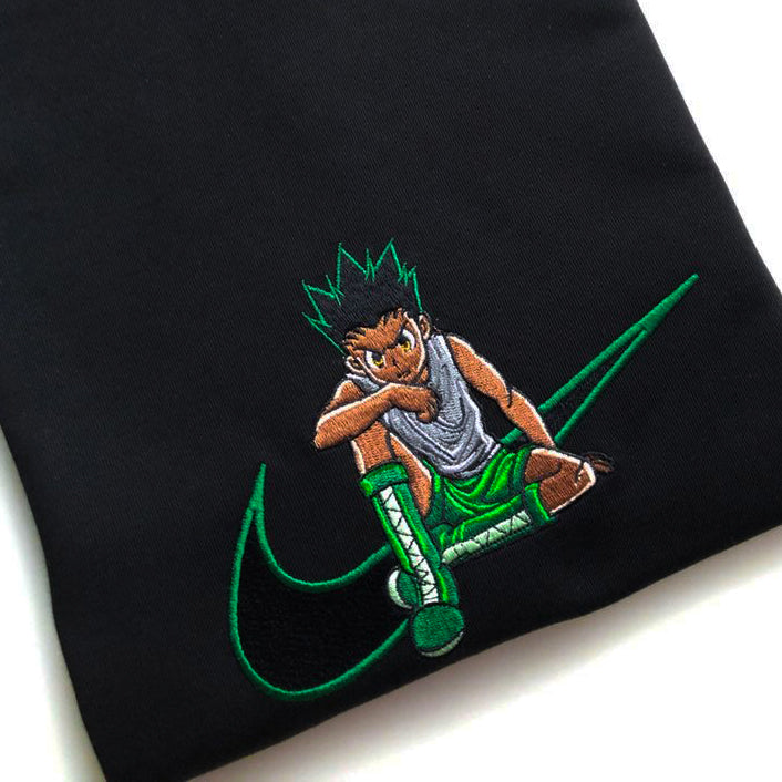 LIMITED Hunter X Hunter Gon Freeccs EMBROIDERED HOODIE