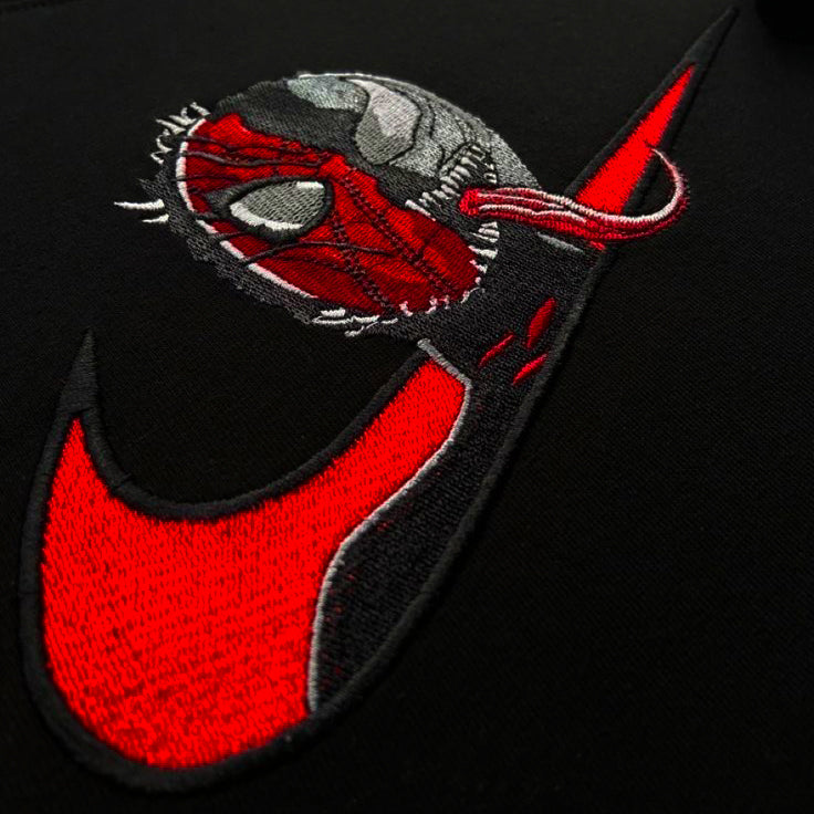 LIMITED SPIDERMAN Venomized EMBROIDERED HOODIE